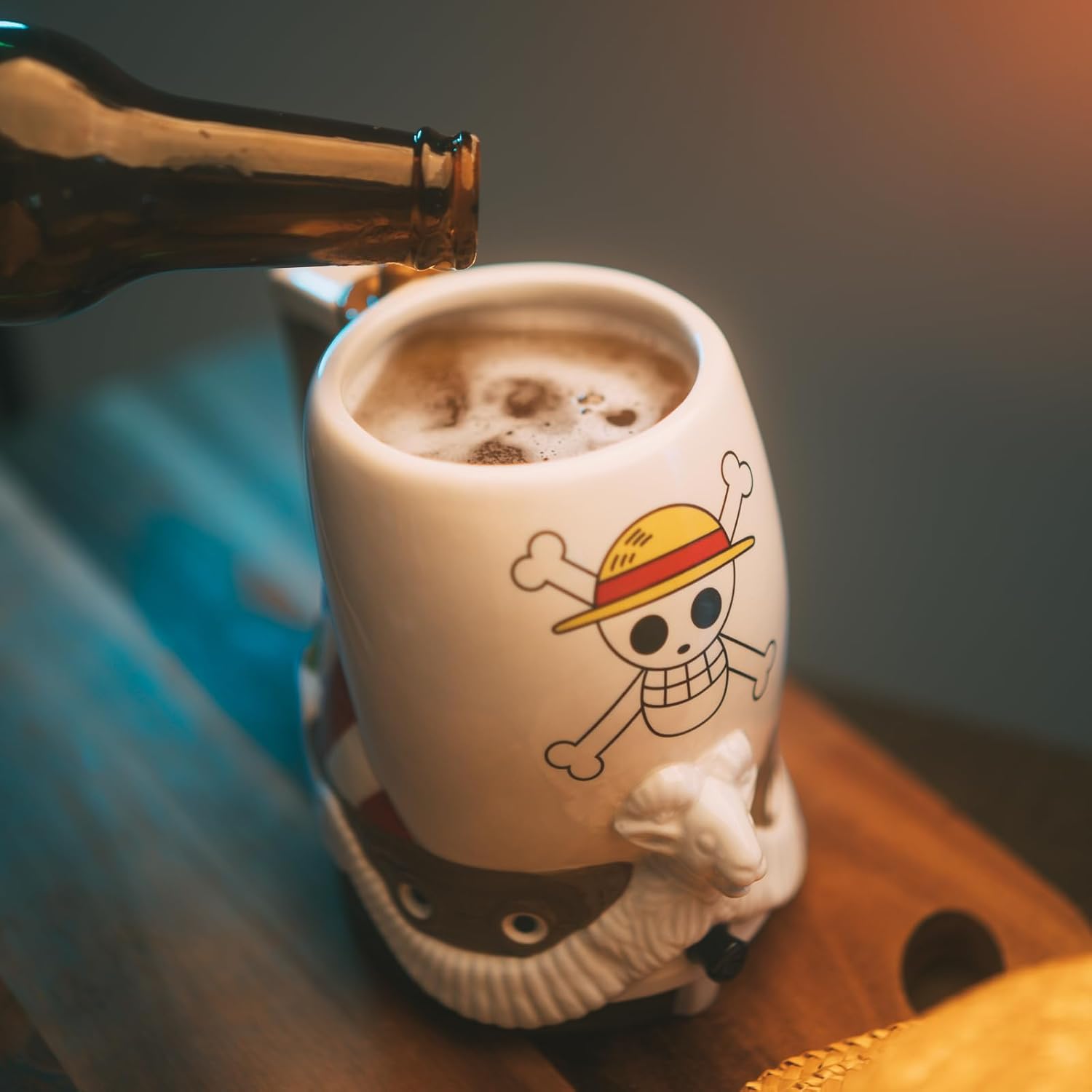 Chope à bière One Piece Merry en céramique 750 ml – Image 7