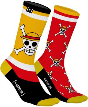 Chaussettes One Piece pour homme en coton, 1 paire fantaisie