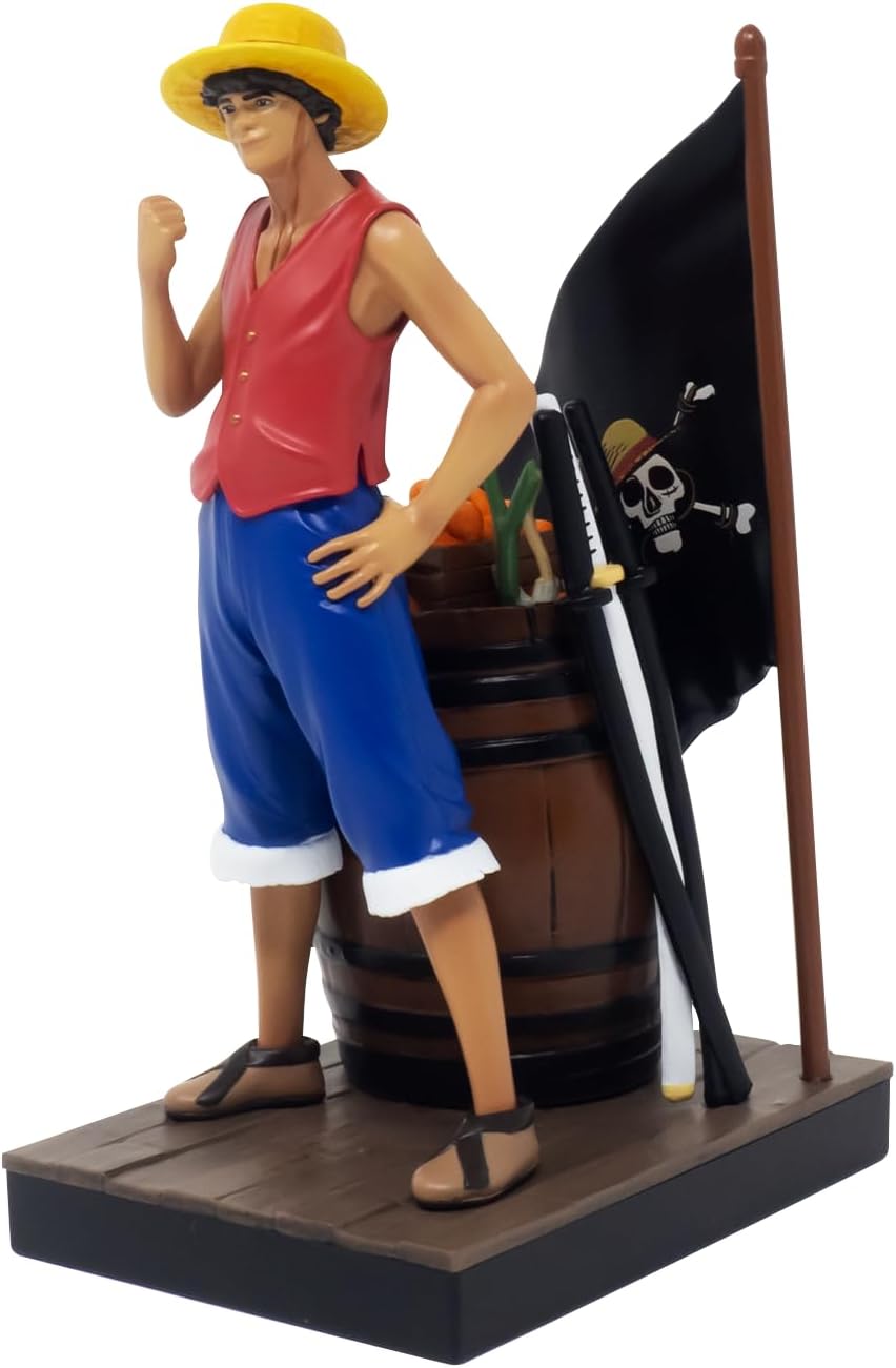 Kit Netflix Chill One Piece avec figurine Luffy et gourde isotherme – Image 6