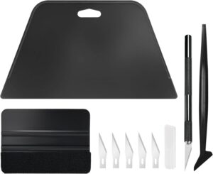 Kit de pose One Piece Set-c avec 2 raclettes film, scalpel et mini raclette
