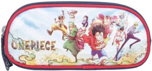 Trousse One Piece rectangulaire à 2 compartiments, 22 x 6 x 11 cm