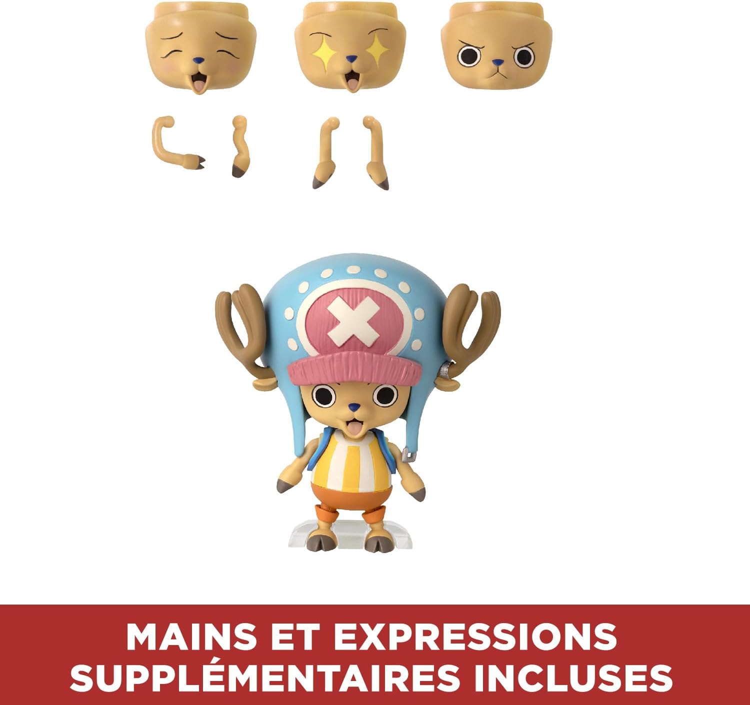 Figurine articulée Tony Tony Chopper One Piece avec accessoires 7 cm – Image 4