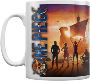 Mug One Piece SET SAIL 325 ml orange bleu blanc