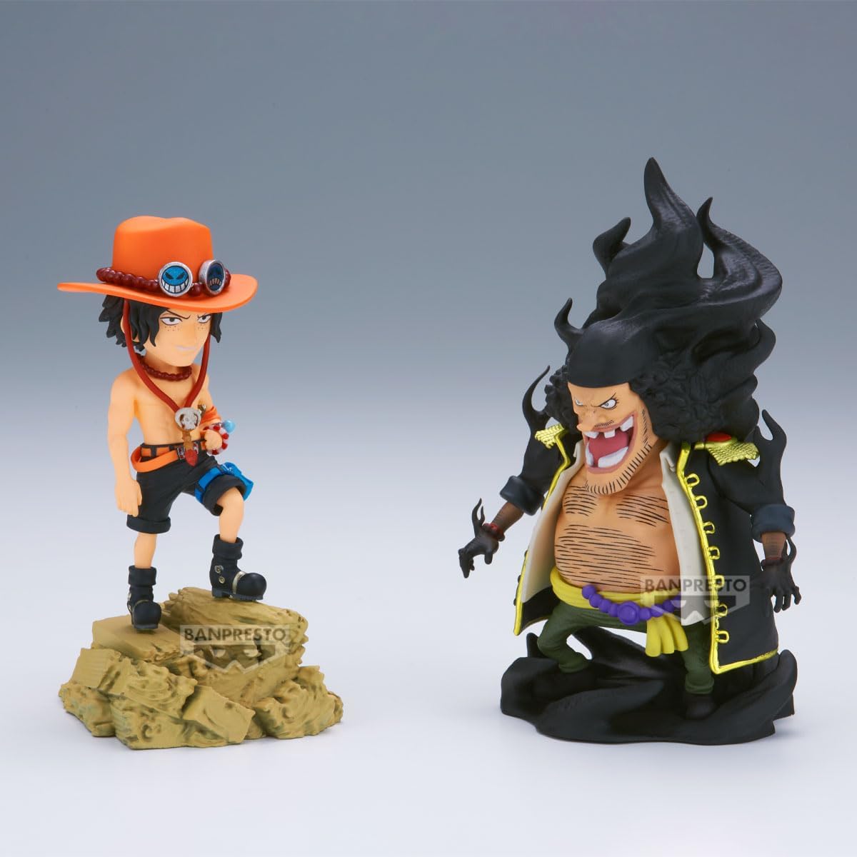 Figurine One Piece Portgas D. Ace vs Marshall D. Teach Log Stories 8 cm – Image 2