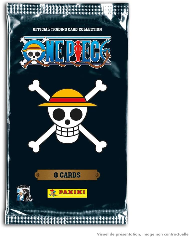 Starter Pack One Piece 25e Anniversaire Panini avec classeur et carte limitée Luffy – Image 3