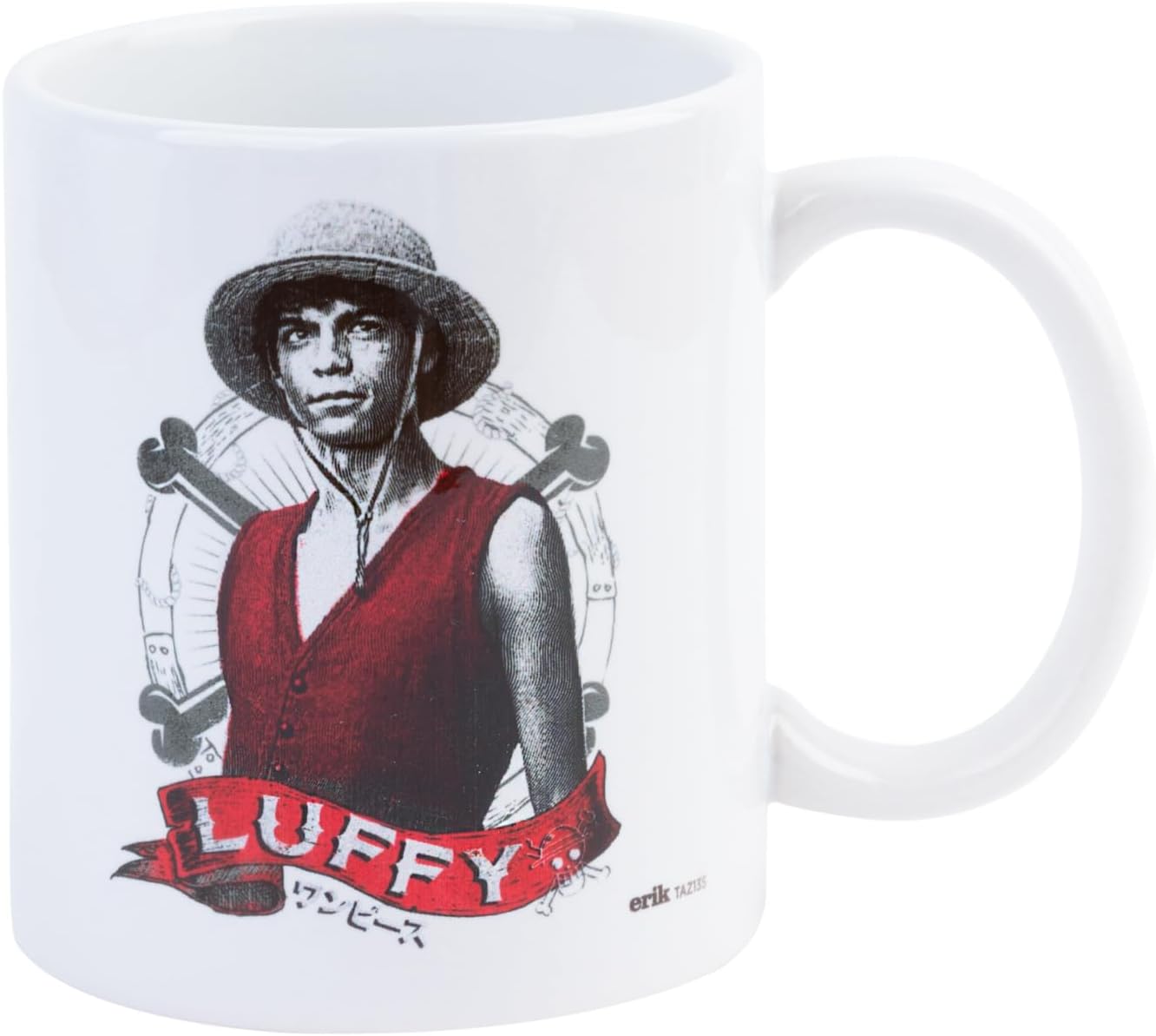 Mug en céramique One Piece Luffy 350 ml – Image 3
