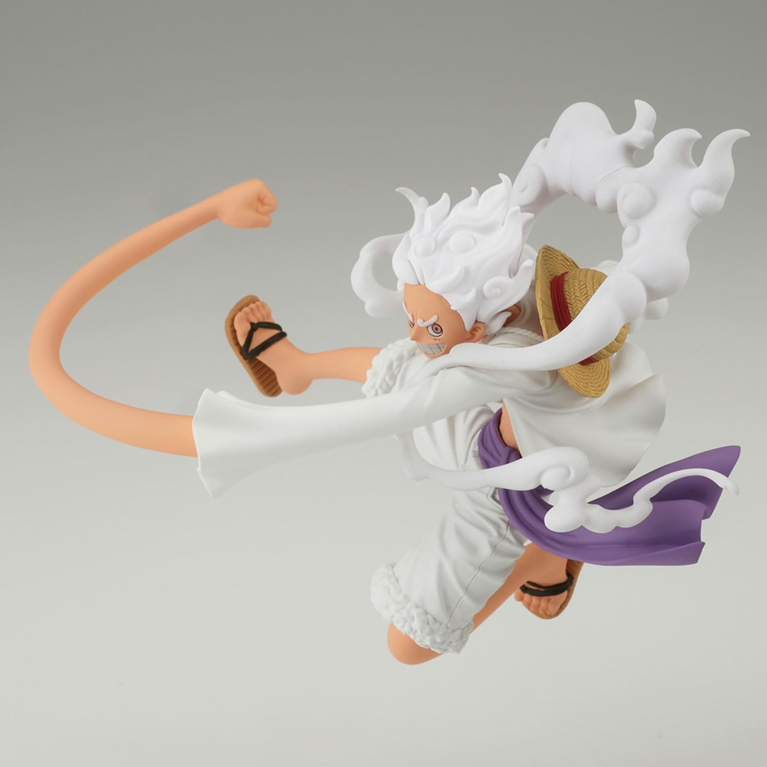 Figurine One Piece Monkey D. Luffy Gear 5 Banpresto Battle Record – Image 2