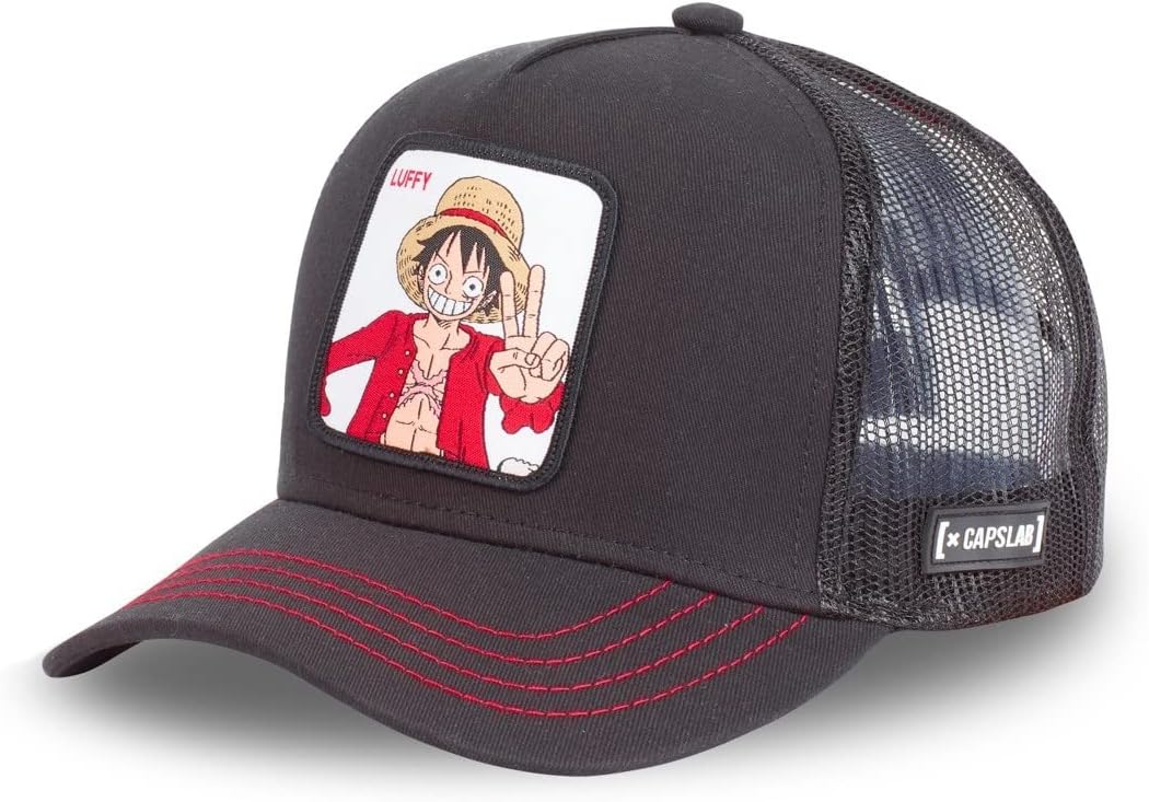 Casquette trucker Luffy One Piece taille unique réglable
