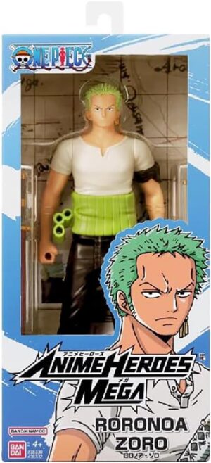Figurine articulée One Piece Roronoa Zoro Mega 30 cm