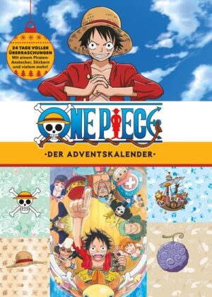 Calendrier de l'Avent One Piece 24 surprises pour fans de Ruffy