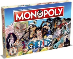 Monopoly One Piece en français avec Luffy, jeu de société pour 2 à 6 joueurs 12+