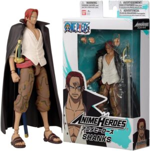 Figurine articulée Shanks 17 cm One Piece avec 16 points d'articulation