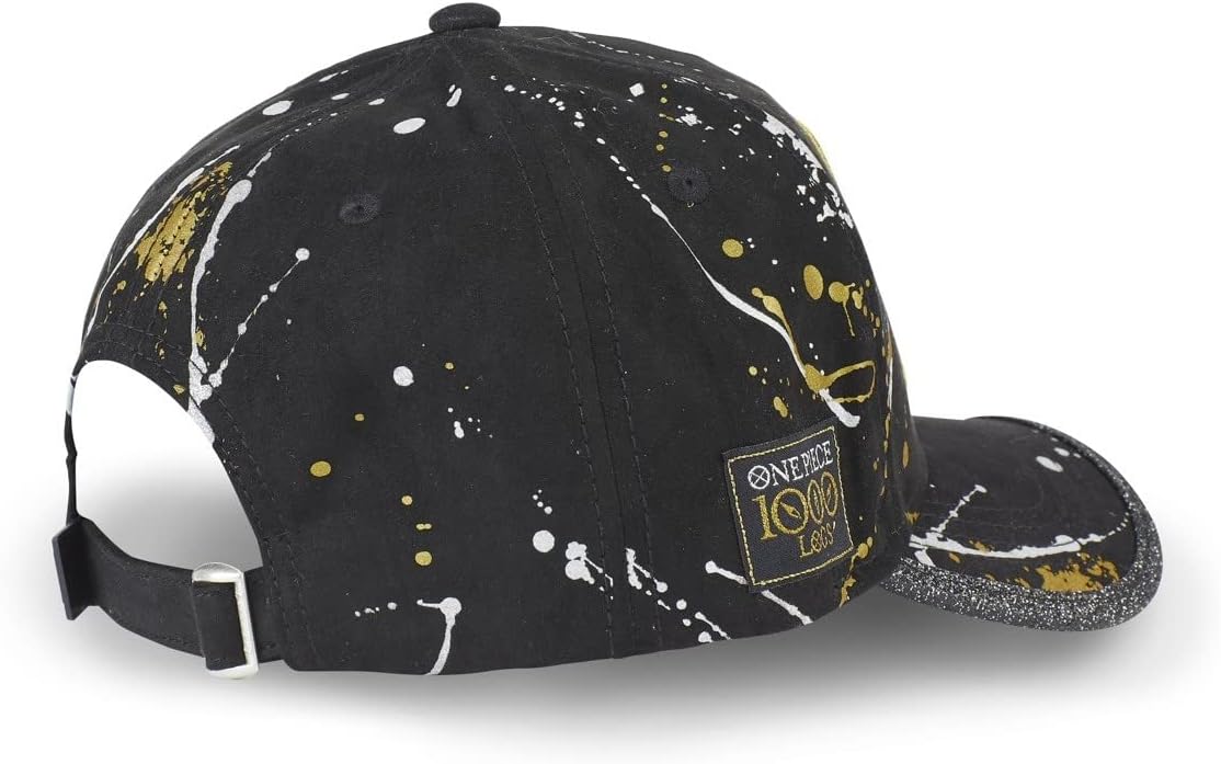 Casquette baseball One Piece noire taille unique pour homme et femme – Image 5