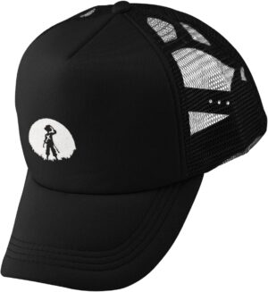 Casquette snapback noire One Piece Luffy, Zoro et Lysop