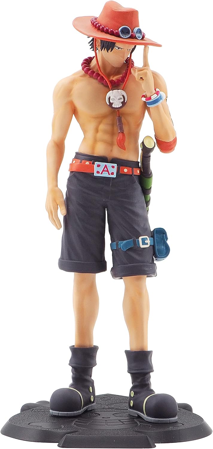 Figurine One Piece Portgas D. Ace en PVC avec socle