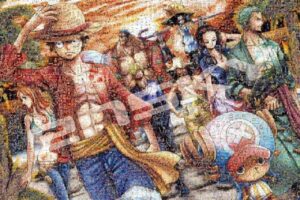 Puzzle One Piece Mosaic Art Landing 1000 pièces 50 x 75 cm
