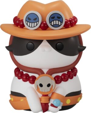Portgas D. Ace One Piece, figurine Nyanto! Mega Cat Project
