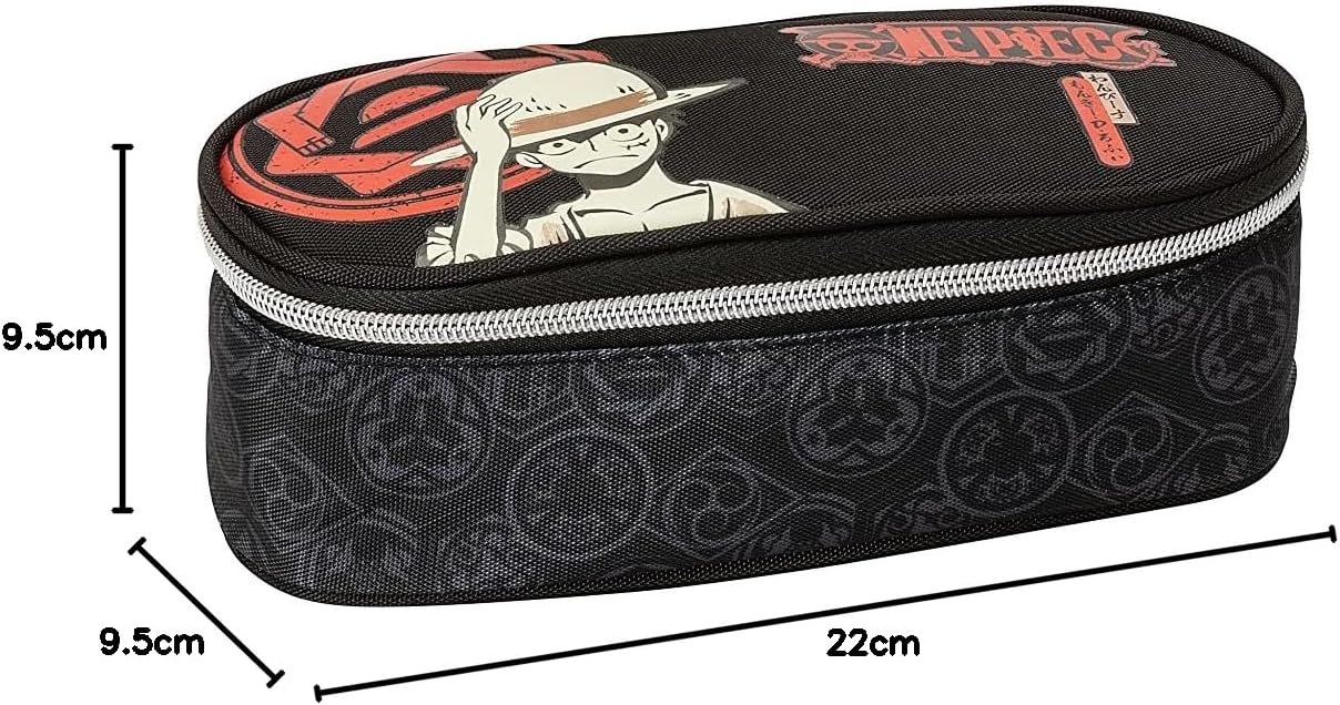 Trousse ovale One Piece Comix avec séparateur intérieur – Image 4