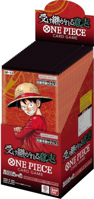 Boîte One Piece Inherited Will OP-13, lot de 24 paquets