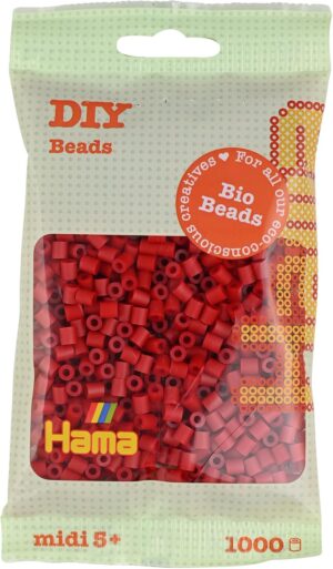 Hama Midi bio Dark Red 1000 perles One Piece