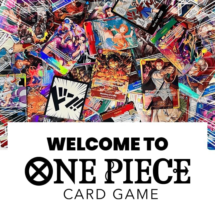 One Piece TCG Pack Leader anglais 50 cartes avec 5 rares holo – Image 2