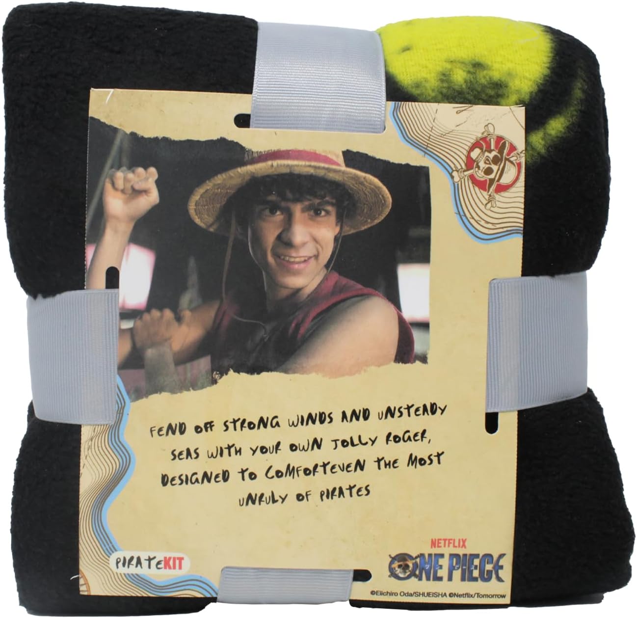 Kit Netflix Chill One Piece avec figurine Luffy et gourde isotherme – Image 7