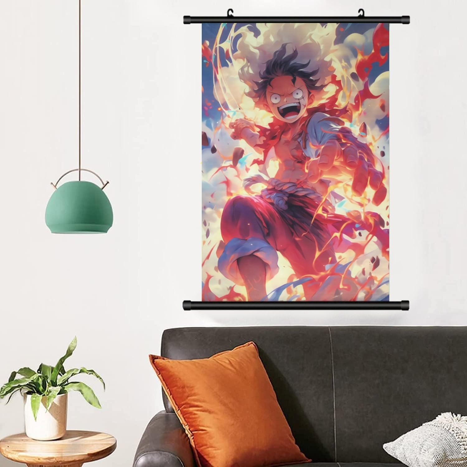 Kakemono One Piece Ruffy Gear 5 en tissu 60 x 90 cm – Image 7