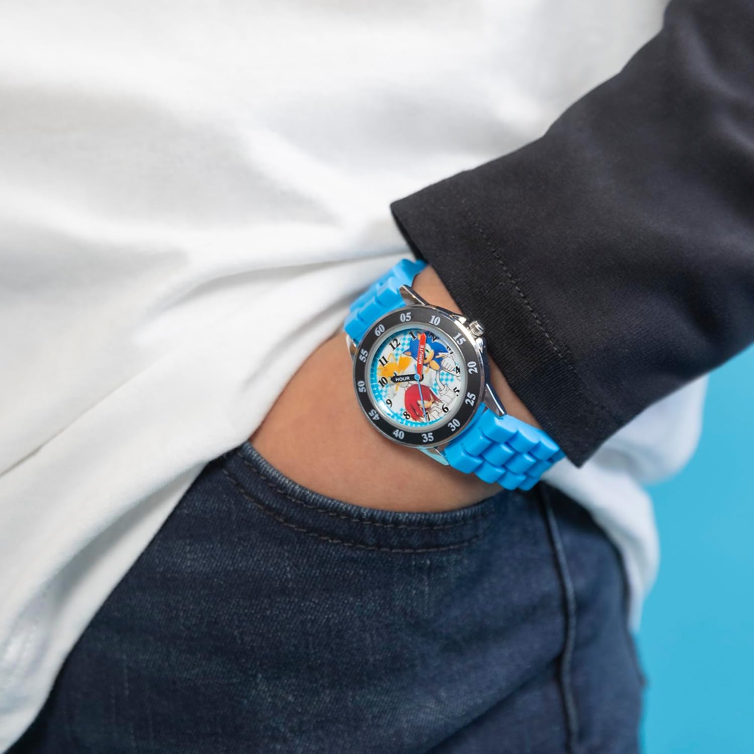Montre One Piece Sonic analogique à chiffres SNC9038 – Image 2