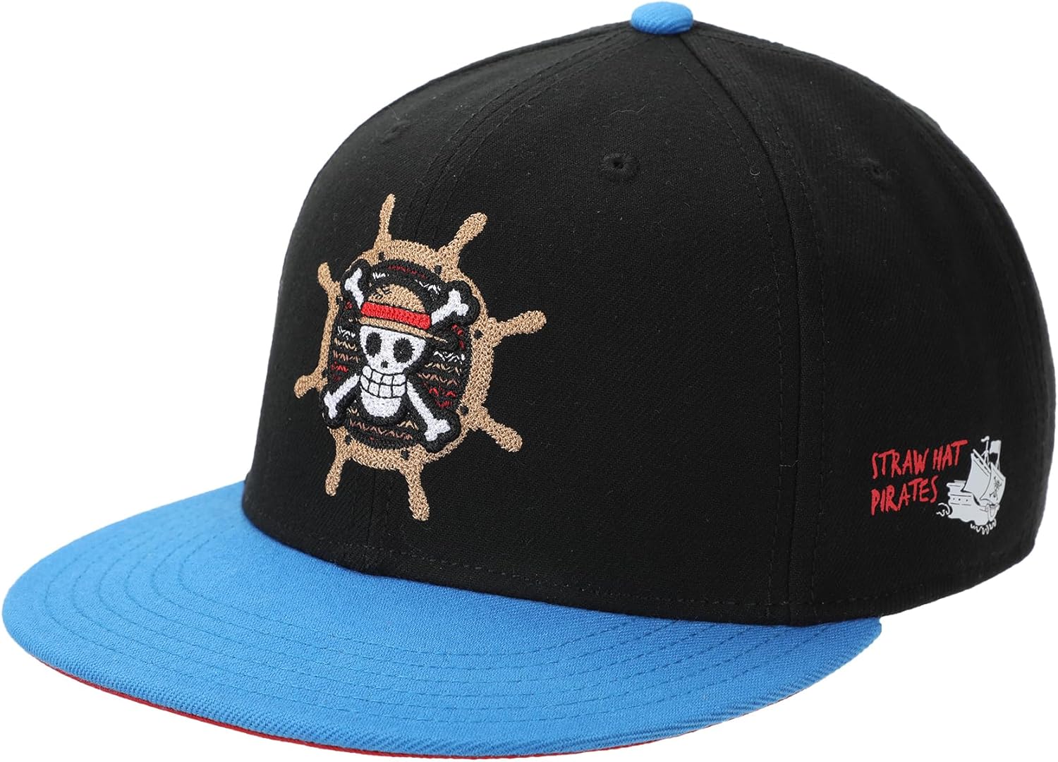 Casquette snapback adulte One Piece Live Action Compass, logo des pirates du Chapeau de Paille – Image 3