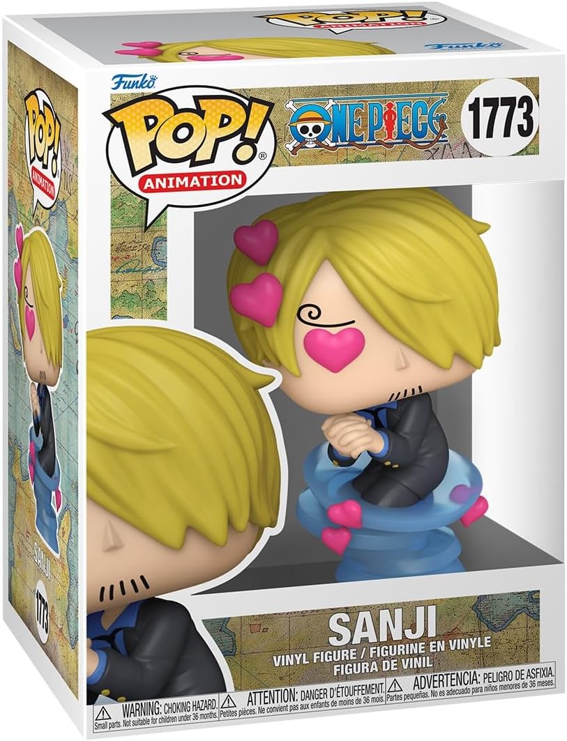 Figurine Pop One Piece Sanji Refresh Noir