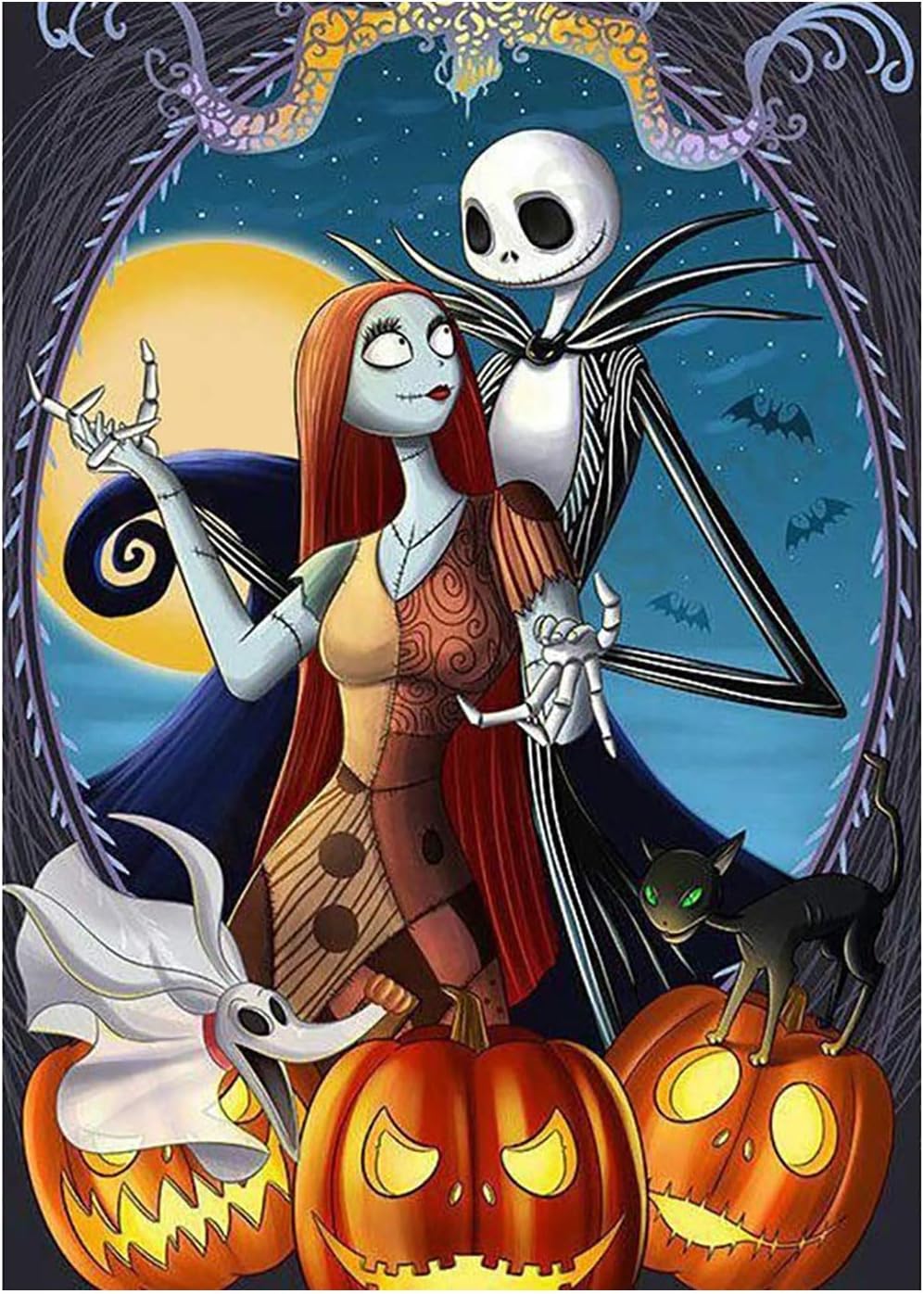 Diamond painting One Piece 5D Halloween Style C 30 x 40 cm