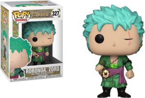 Figurine Pop One Piece Roronoa Zoro en vinyle 9,5 cm