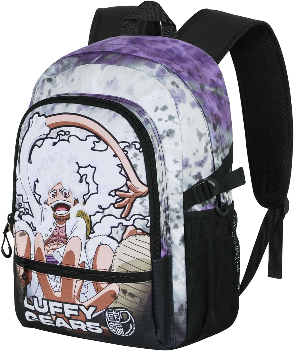 Sac à dos lilas One Piece Luffy Gear 5 Fight FAN 2.2, 24 L