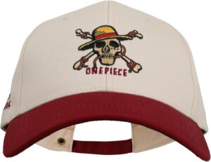 Casquette One Piece Luffy taille unique bicolore