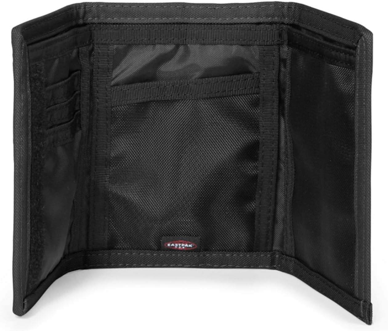 Portefeuille One Piece Eastpak Crew Single noir à double compartiment – Image 2