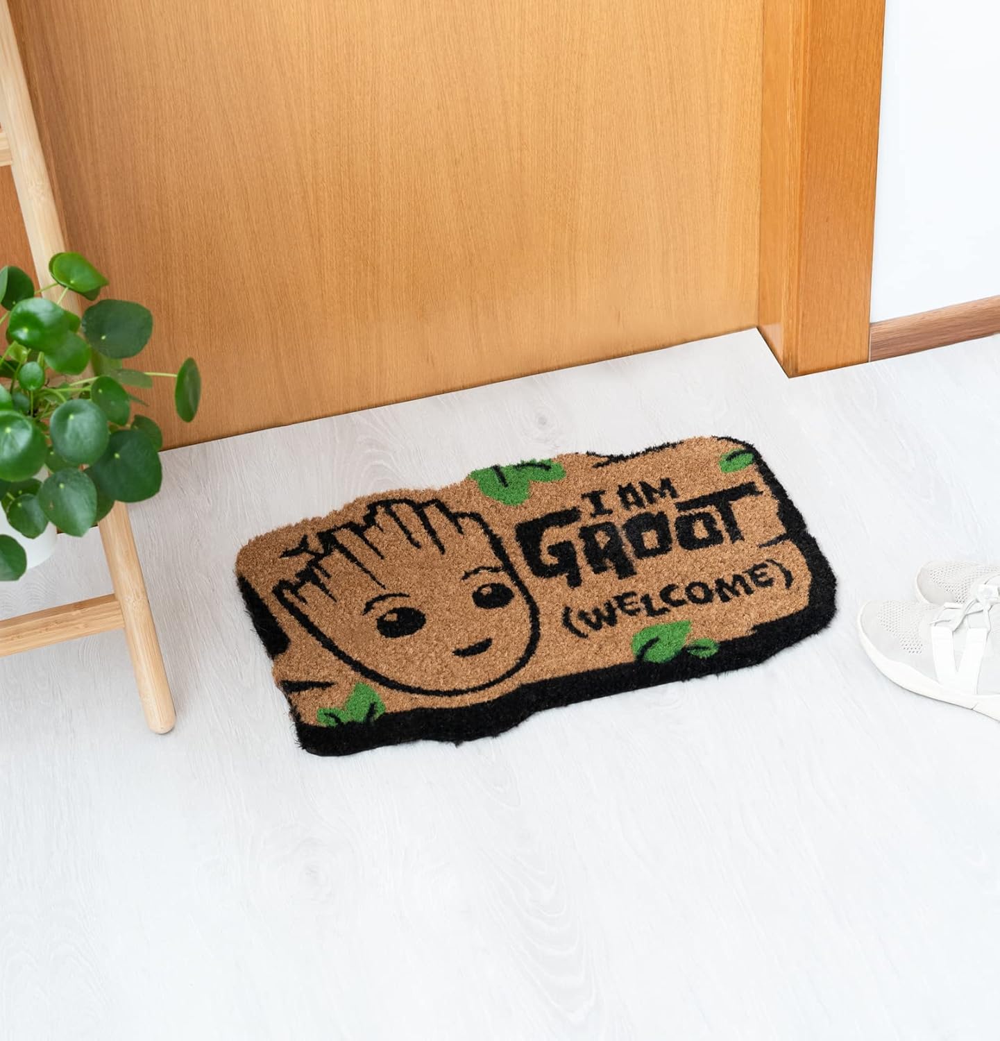 Paillasson Marvel Groot en coco 40 x 60 cm antidérapant – Image 7