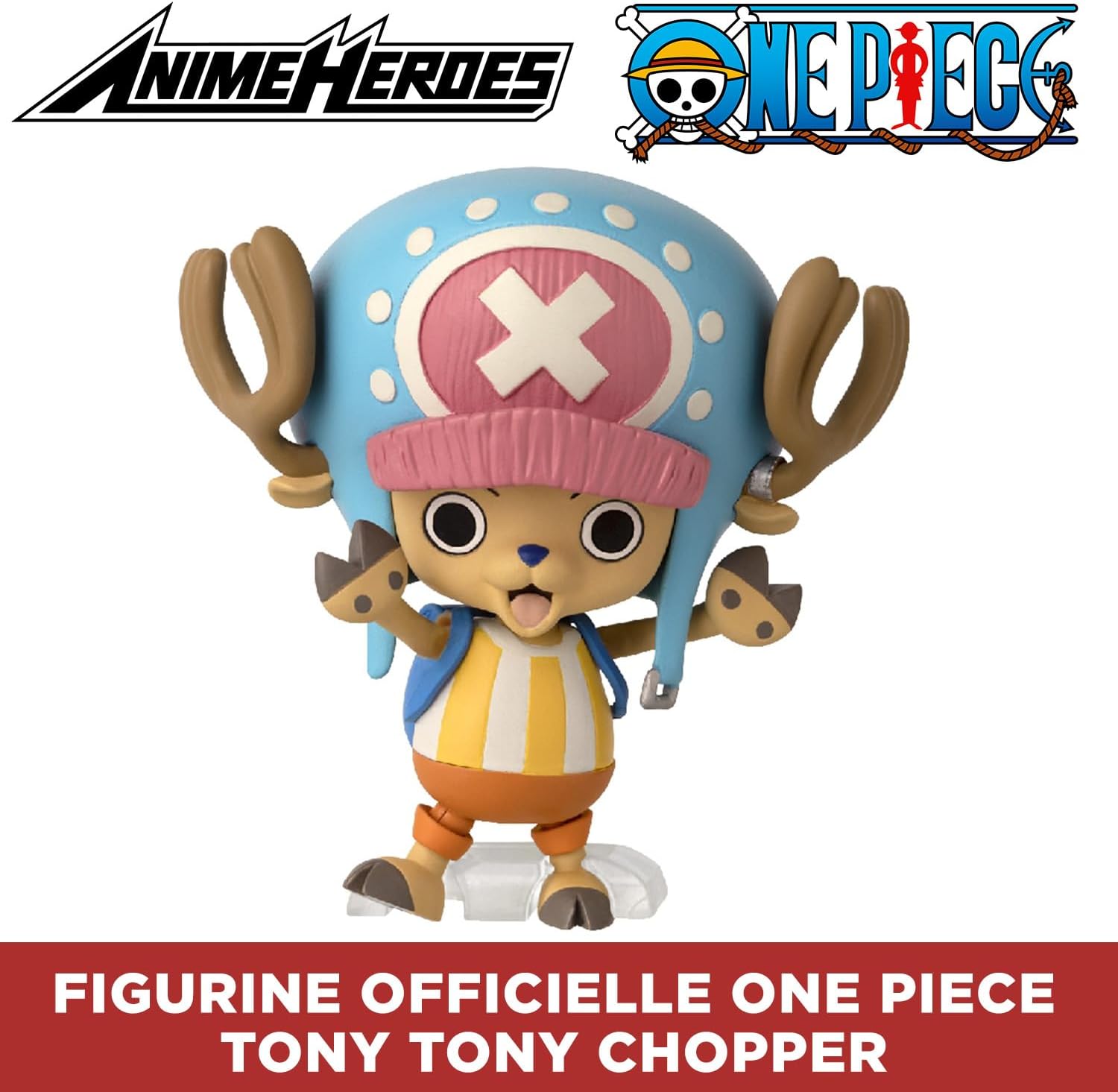 Figurine articulée Tony Tony Chopper One Piece avec accessoires 7 cm – Image 2