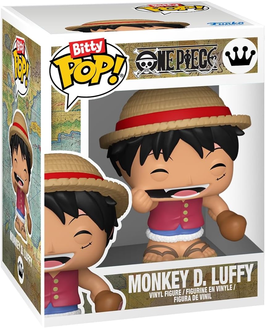 Bitty Pop! Luffy One Piece 4 Pack avec figurine mystère 2.2 cm – Image 3