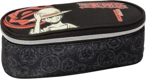 Trousse ovale One Piece Comix avec séparateur intérieur