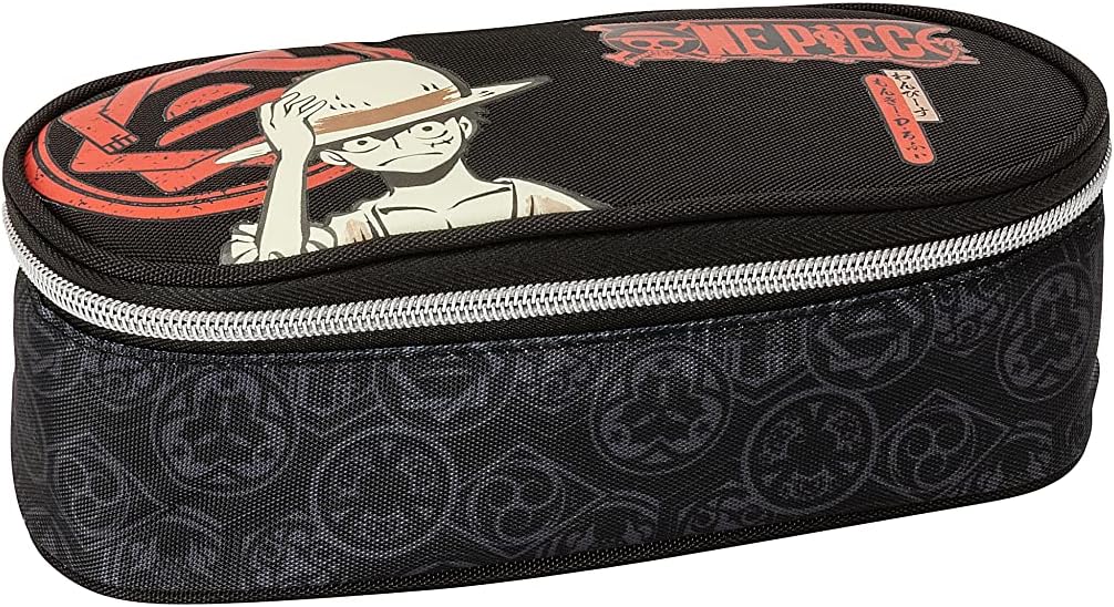 Trousse ovale One Piece Comix avec séparateur intérieur