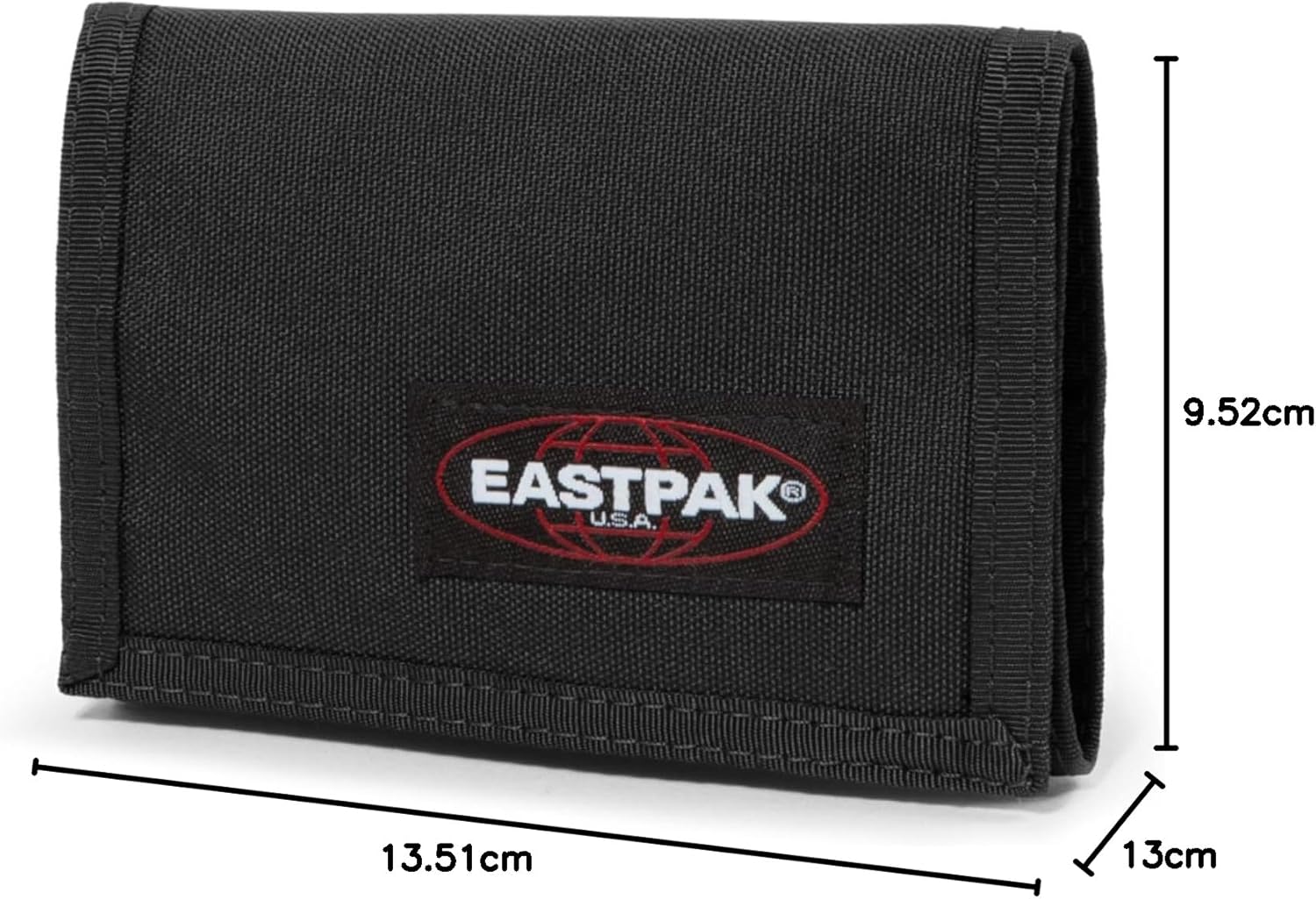 Portefeuille One Piece Eastpak Crew Single noir à double compartiment – Image 5