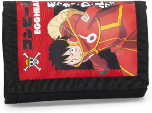 Portefeuille One Piece à Velcro avec poche extérieure, 13 x 8,5/24 cm
