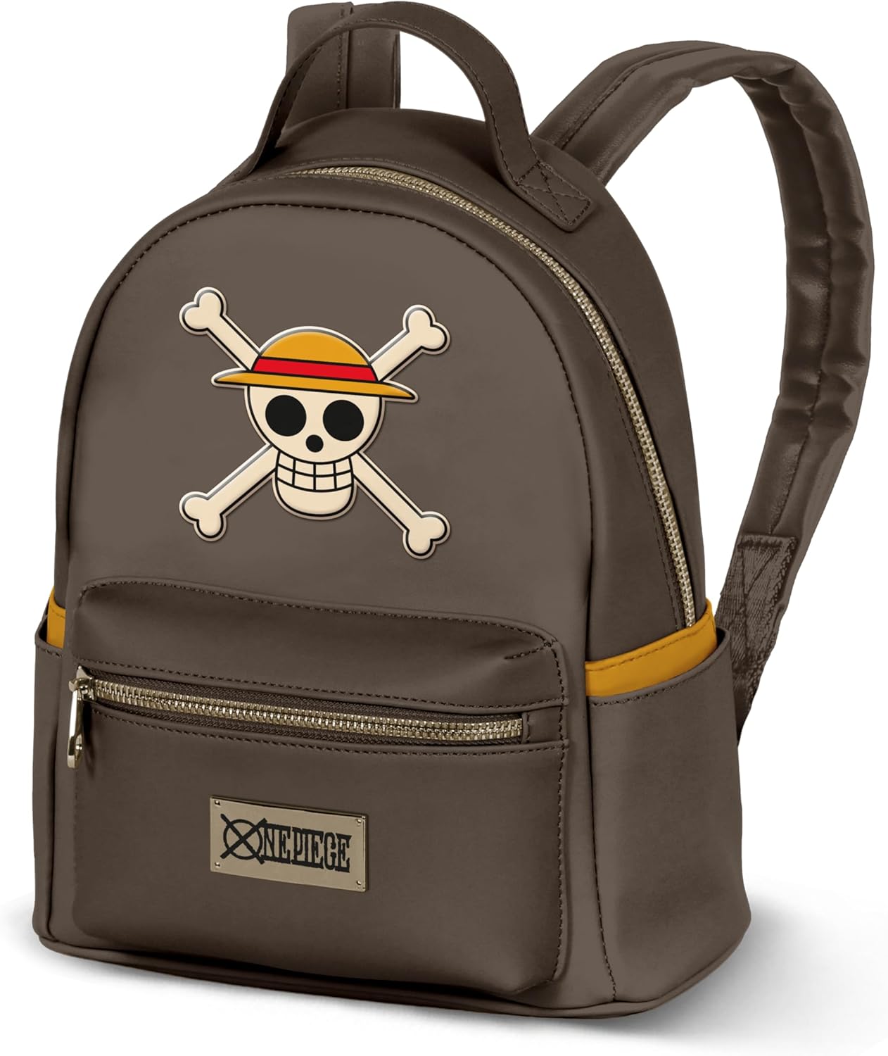 Sac à dos One Piece Skull Heady brun 8 L