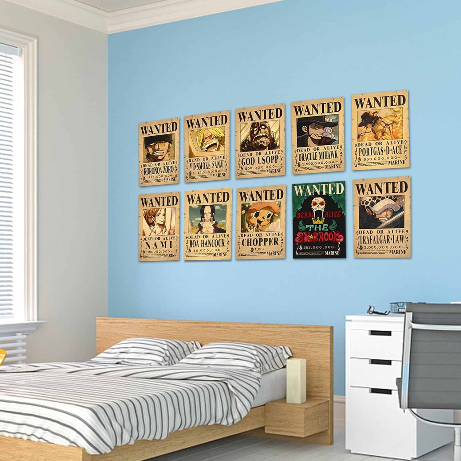 30 affiches One Piece Chapeau de Paille 28,5 x 19 cm – Image 5