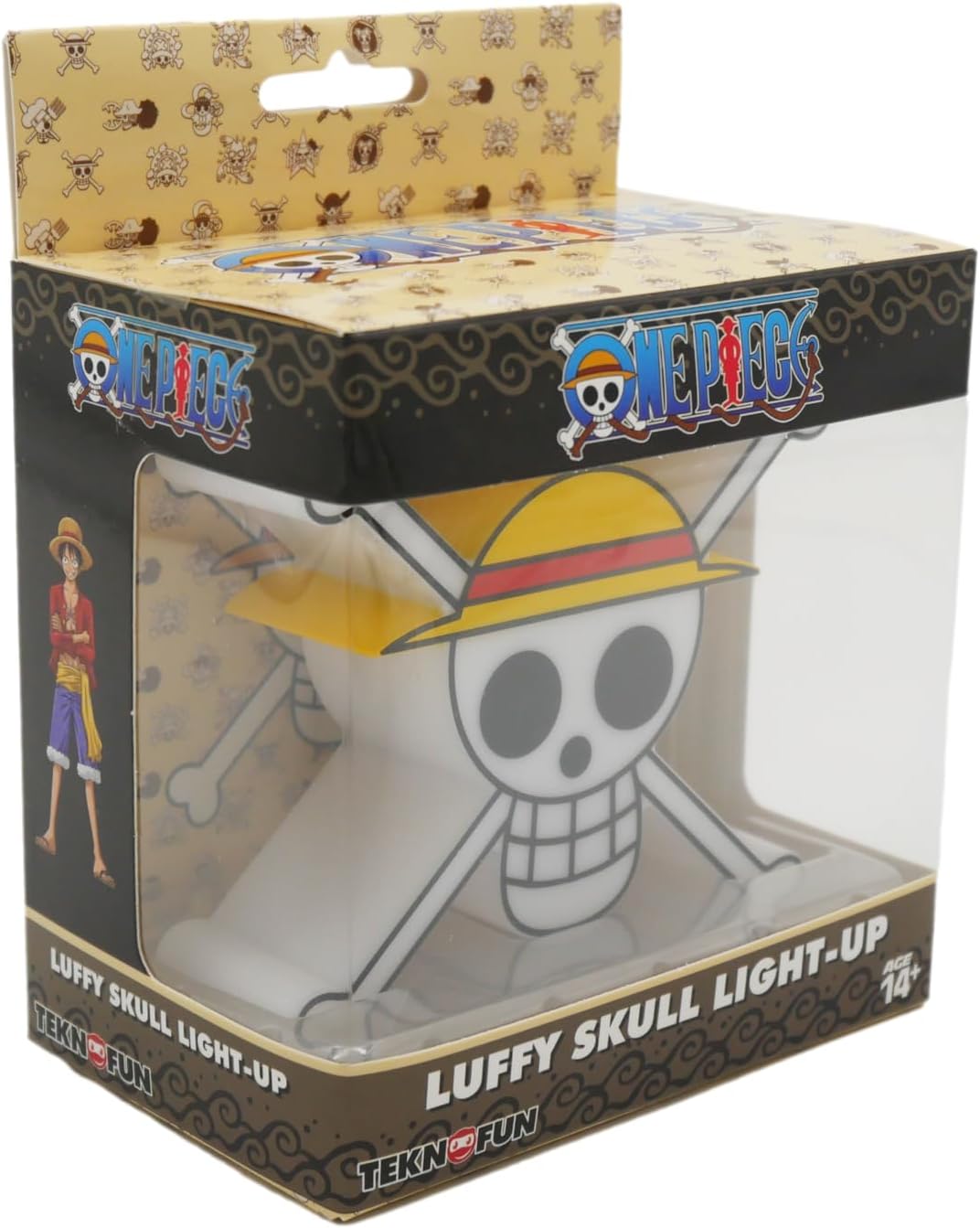Veilleuse Skull One Piece LED 9 cm Teknofun avec dragonne – Image 8