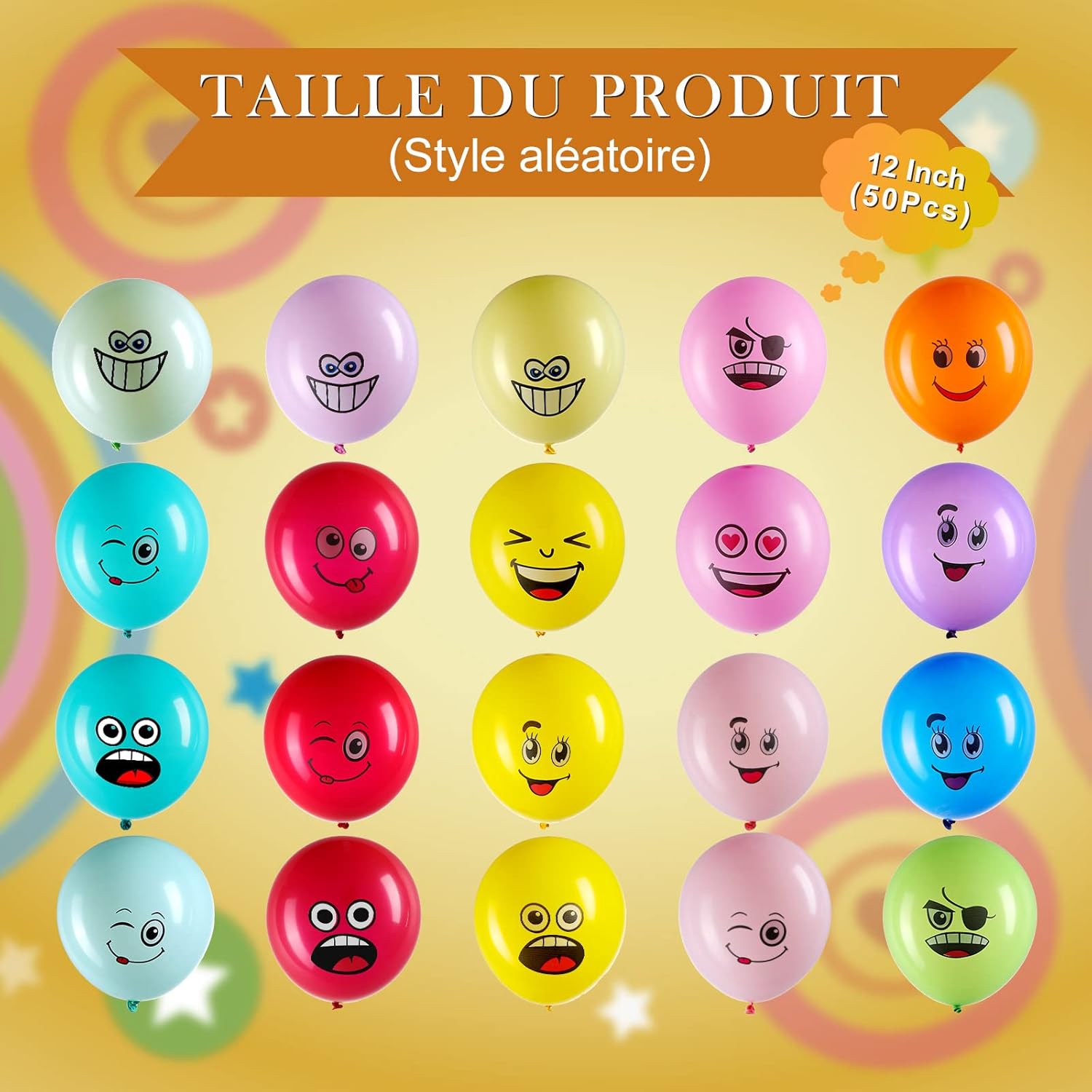 Ballons One Piece lot de 20 style Sourire – Image 2