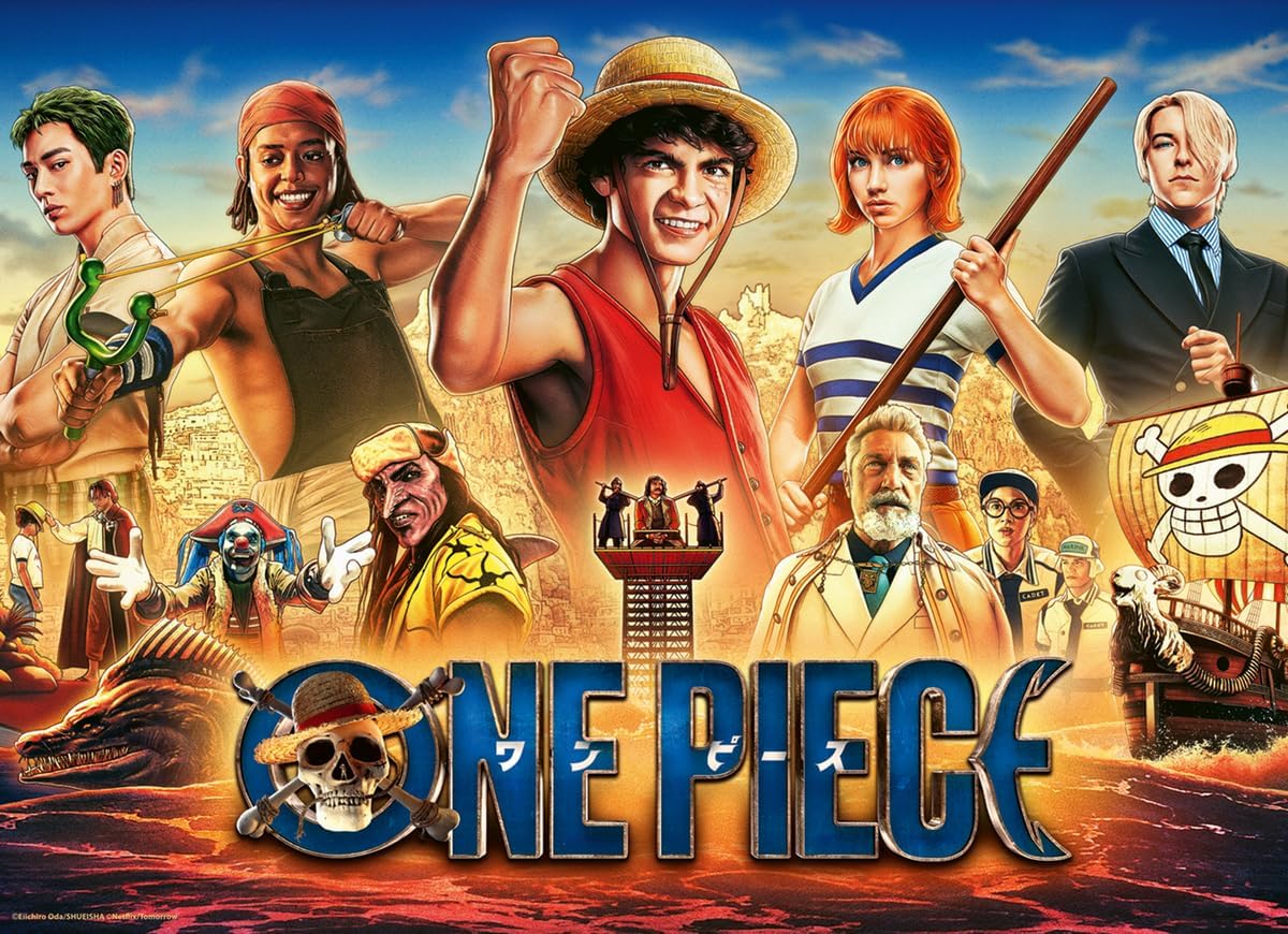 Puzzle One Piece 500 pièces Luffy et les Pirates du Chapeau de Paille – Image 4