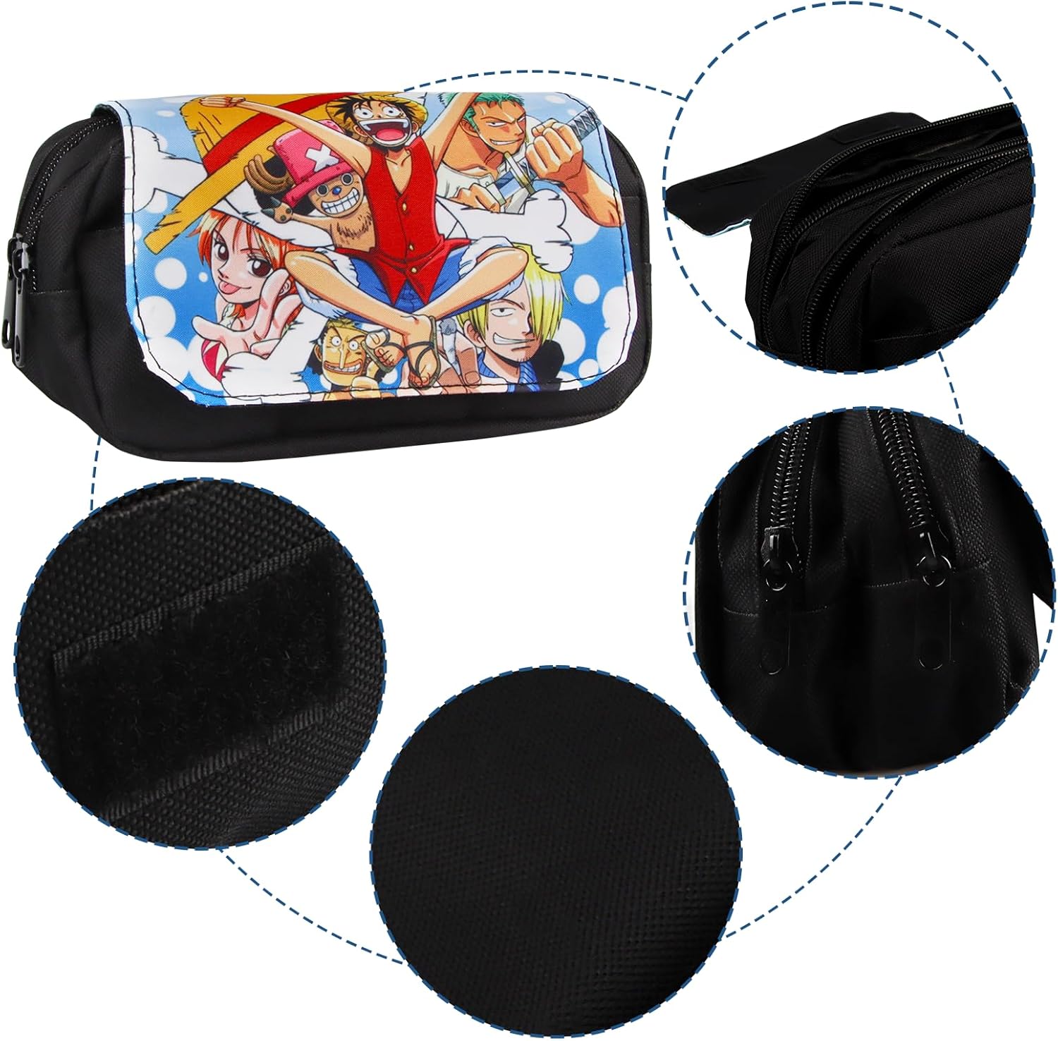 Trousse One Piece grande capacité couleur Schwarz – Image 5
