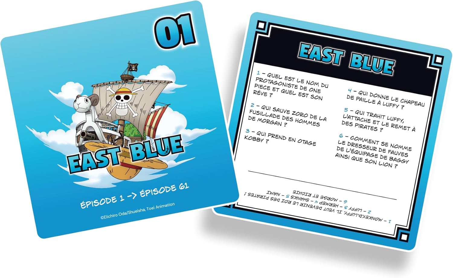 One Piece Le Méga Quiz Topi Games, jeu de société pour 2 à 8 joueurs – Image 6