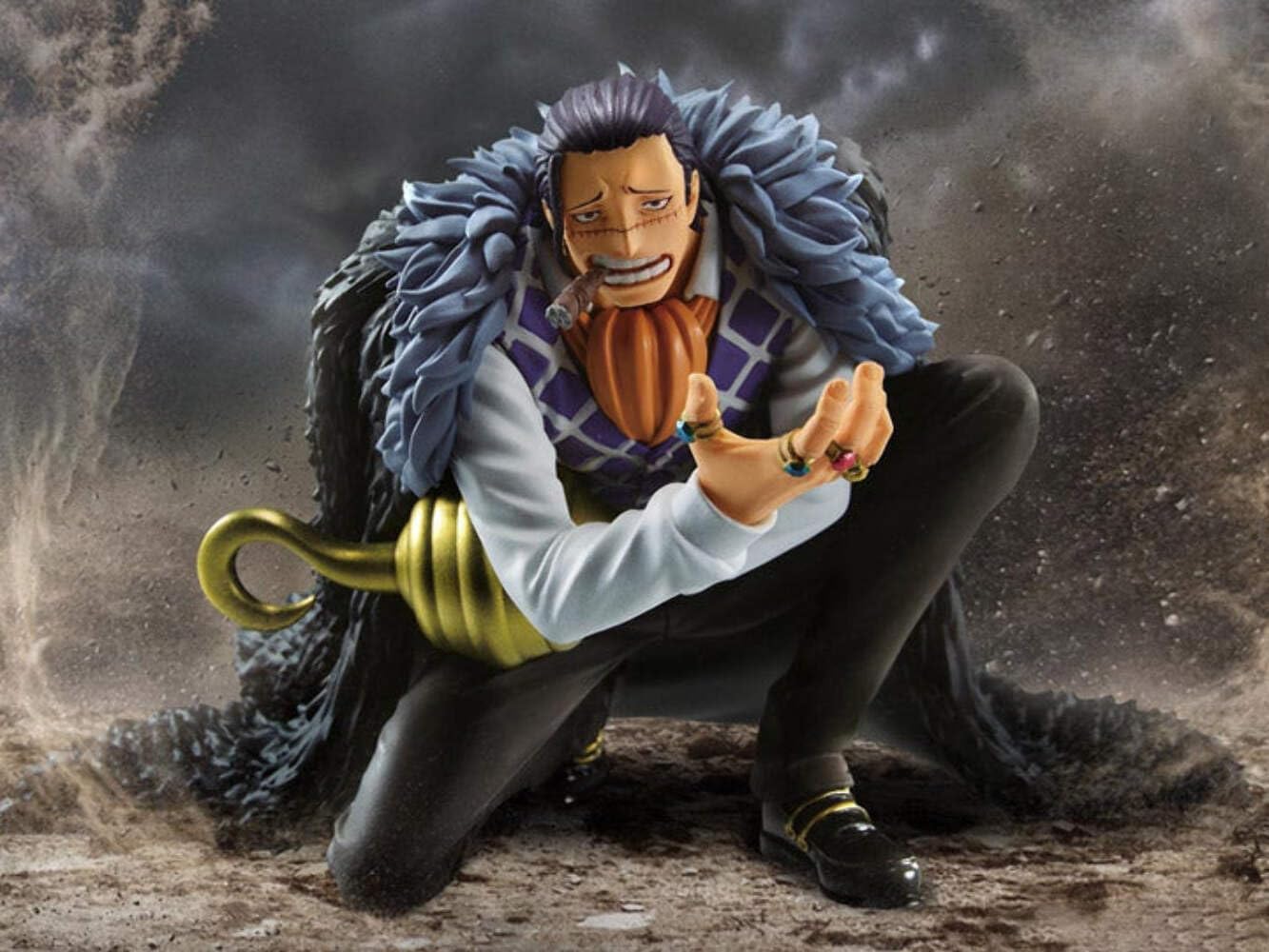Figurine Crocodile One Piece Battle Record Collection 8 cm Banpresto – Image 2